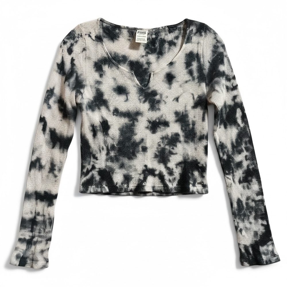 PINK Victoria's Secret Tie-Dye Long Sleeve Tee
